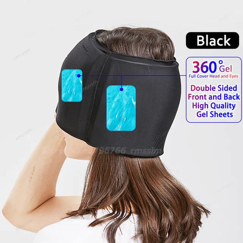 Migraine Relief Headache hat Hot Cold Therapy Cap