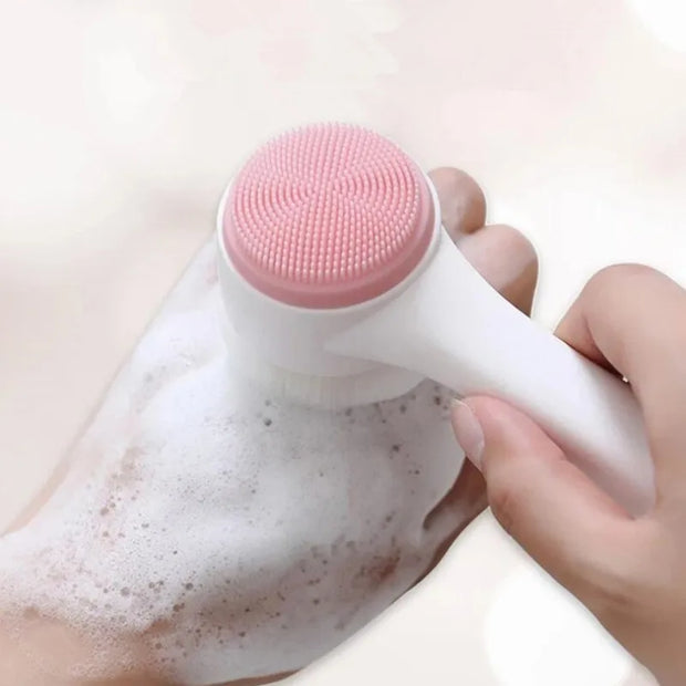 3D Silicone Double-Sided Facial Cleaning Tools