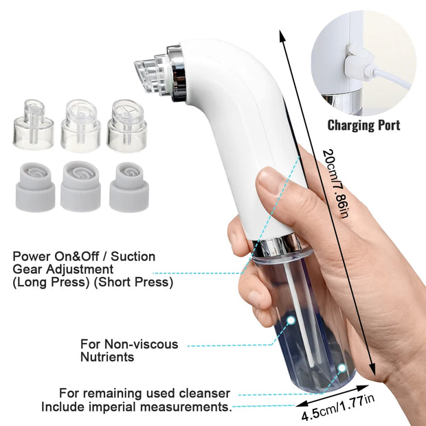 USB Rechargeable Blackhead Remover Tool