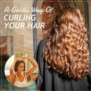 women clip soft hair curlers heatless curling rod